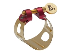 BG Duo - Ligature pour saxophone soprano incurvé - or