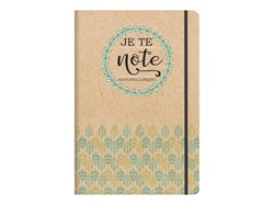 JE TE NOTE NATURELLEMENT - CARNET DE NOTES