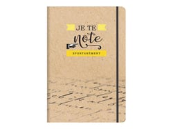 JE TE NOTE SPONTANEMENT - CARNET DE NOTES