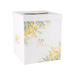 Urne Mimosa - Merci - 21 x 25 cm                 