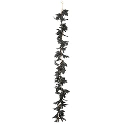 Guirlande de feuilles d'érable - noir - 1,70 m