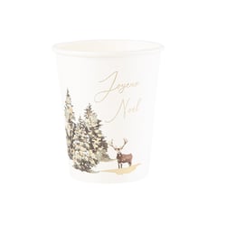 8 GOBELETS WINTERLAND