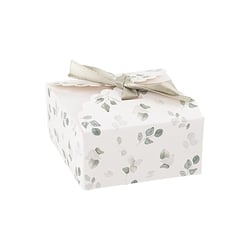 Lot de 8 contenants Artyfêtes - Jardin Botanique - Vert sauge et blanc - 7 x 3,5 cm 