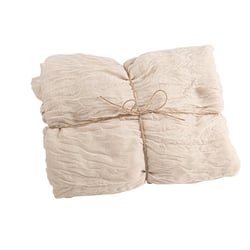 Chemin de table Artyfêtes - Cheesecloth - Sable - 90 cm x 3 m