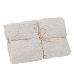 Chemin de table Artyfêtes - Cheesecloth - Vert de gris - 90 cm x 3 m 