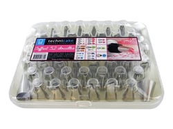 Coffret de 52 douilles en inox Technicake