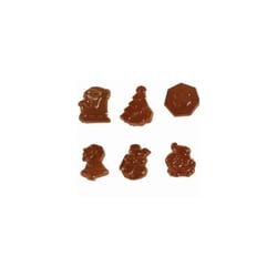 Moule à chocolat Patisdécor - Fritures de Noël - 24 empreintes