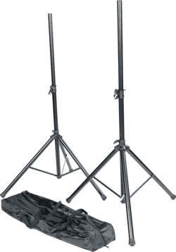 RTX SS01 - Pack paire de stands pour enceintes + sac de transport