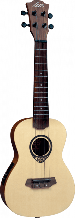 Lâg Tiki Uku TKU150CE - Ukulele électroacoustique - Concert - Naturel