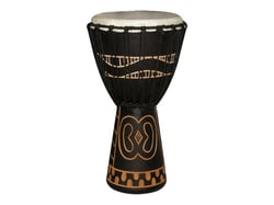 CC HS - DJEMBE SLAMMER 12" NOIR SCULPT