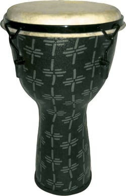 Tanga - Djembé en fibre 9,5" - naturel