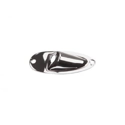 Plaque Jack stratocaster Chrome