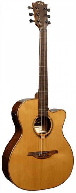 Lâg Tramontane T118ACE - Guitare folk électroacoustique - Auditorium Cutaway  - Natural