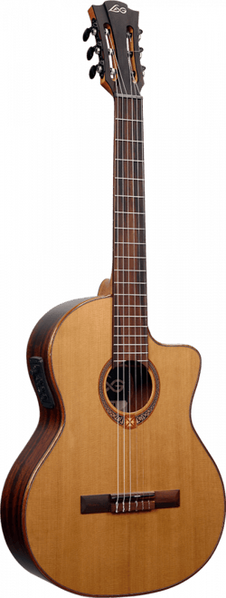 Lâg Occitania 118 - Guitare classique électroacoustique - 4/4 Cutaway - Natural 