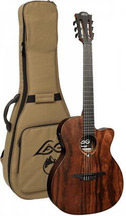 Lâg Sauvage N-ASCE - Guitare électroacoustique - Auditorium Slim Cutaway - Natural 