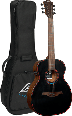 Lâg BlueWave 1 - Guitare électroacoustique - Voyage - Black