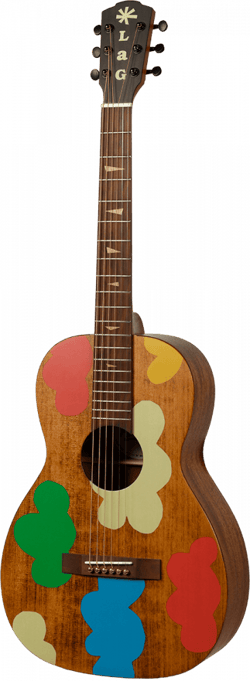 Lâg Signature Vianney Edition Limitée Téléthon - Guitare folk électroacoustique - Parlor - Naturel