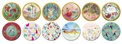 1 Magnet rond - diamètre 8,8cm