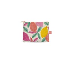 Porte-monnaie Blue Art - Citrons - 12 x 8 cm