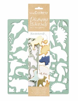 Découpoir 15 biscuits ScrapCooking® - Animaux