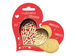 Découpoir + embosseur ScrapCooking® - Cœur