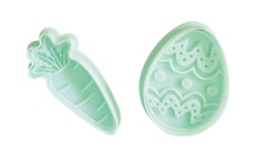 Lot de 2 découpoirs éjecteurs ScrapCooking® - Pâques