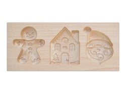 MOULE BOIS BISCUITS FOURRES NOEL