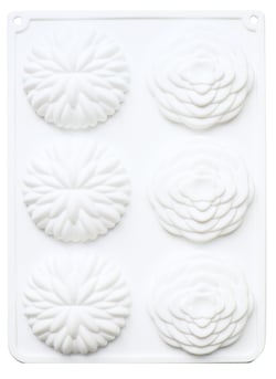 Moule 3D pour 6 mini pochages St-Honoré ScrapCooking® - Ø 7 cm