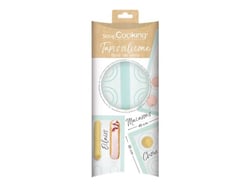 Tapis de cuisson pour choux/éclair/macaron ScrapCooking®  - Fibre de verre - 30 x 40 cm