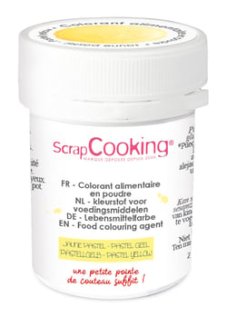 COLORANT ARTIFICIEL EN POUDRE JAUNE PASTEL 5G