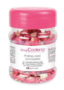 Pralines roses concassées ScrapCooking® - 145 g