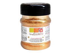 Sucre pailleté Or rose160g