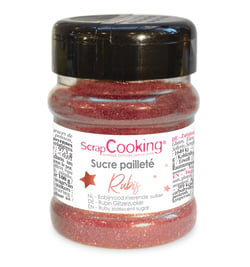 PAILLETTES SUCRE RUBIS