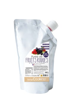 Purée de fruits rouges ScrapCooking® - 500 g