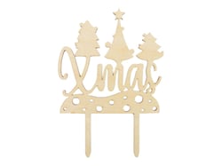 ScrapCooking - Décoration de gâteaux non comestibles - 13 x 0.2 x 8.9 cm - Bois