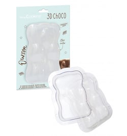 Moule 3D pour chocolat - ScrapCooking -Ourson