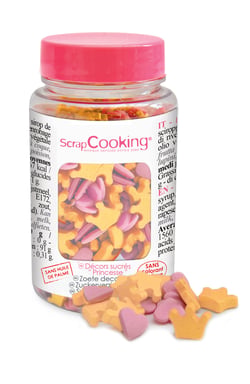 Décorations en sucre ScrapCooking® - Princesse - 55 g
