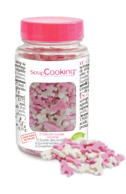 Décorations en sucre ScrapCooking® - Licorne - 50 g