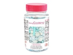 Décorations en sucre ScrapCooking® - Mix rods bleus - 70 g