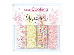 Décorations en sucre ScrapCooking® - Mix unicorn - 60 g