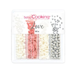 Décorations en sucre ScrapCooking® - Love Mix - 56 g