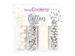 Décorations en sucre ScrapCooking® - Mix cotton - 61 g