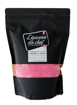Préparation pour barbe à papa L'épicerie du chef - Rose - 1 kg