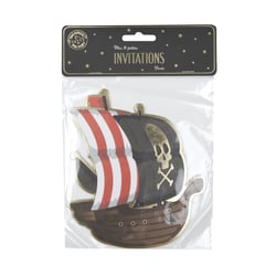Set de 8 invitations - pirate