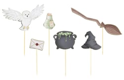 Set de 6 decorations apprenti sorcier pour gateaux
