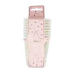 Lot de 8 gobelets festonnées Tim & Puce Factory - 200 ml - Shabby