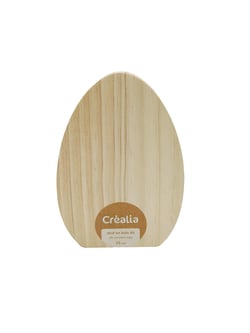 Œuf de Pâques en bois 3D - 15 cm - Créalia