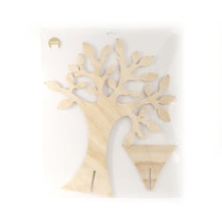 Arbre en bois feuillage - 60 cm - Créalia 
