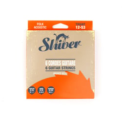 Jeu 6 cordes guitare folk 12-53 standard bronze - Shiver