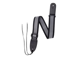 Sangle guitare Basic - noire et grise - Shiver